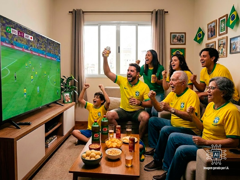 Ibaté terá expediente até o meio-dia nas repartições públicas durante jogo do Brasil na próxima segunda-feira