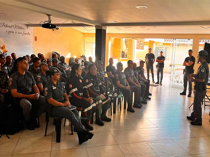 Treinamento especializado reúne GCM de Ibaté, Polícia Militar e SAMU em São Carlos