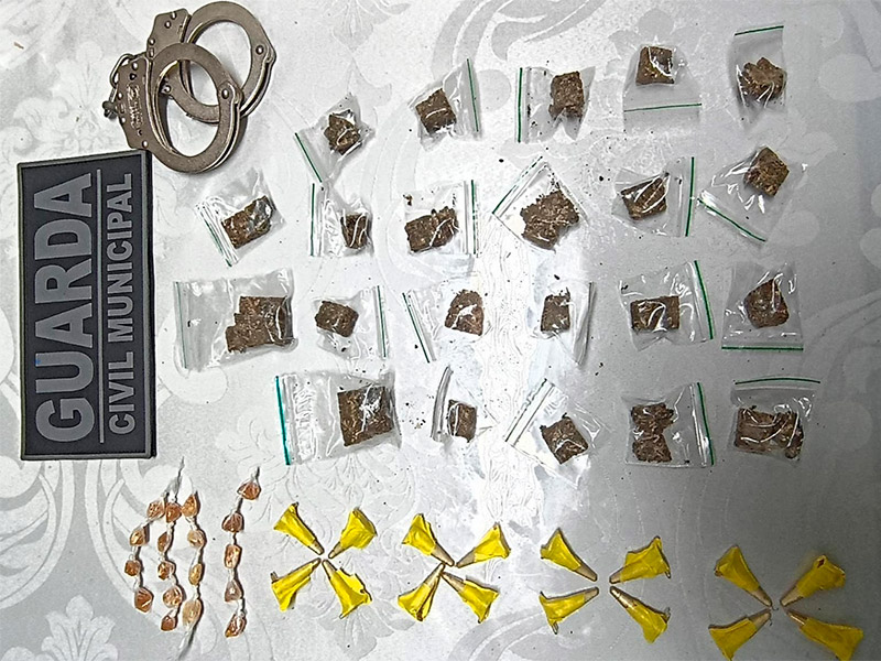 Denúncia anônima revela ponto usado para esconder entorpecentes no Jardim Cruzado em Ibaté