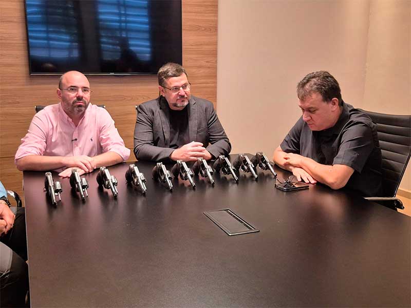 Guarda Civil Municipal de Ibaté reforça estrutura com doação de dez revólveres calibre .38
