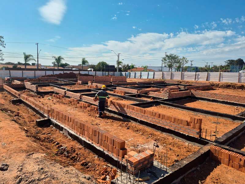 Com investimento federal de quase R$ 2 milhões, nova UBS do CDHU avança