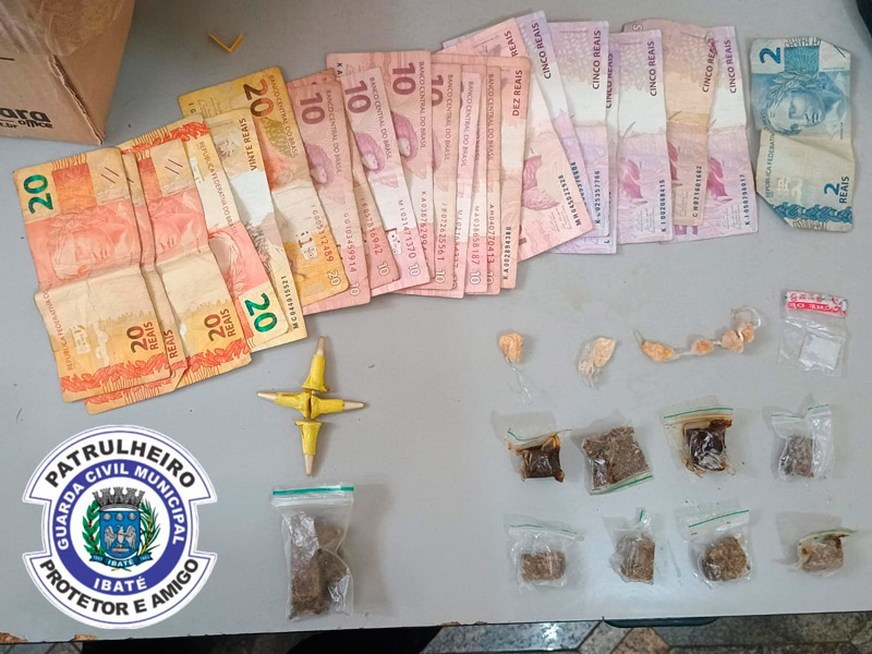 Denúncia de tráfico leva GCM a prisão de homem no Jardim Cruzado