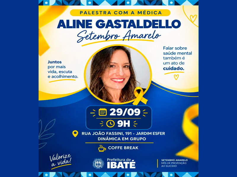 PSF Esfer promove encontro sobre conscientização e valorização da vida