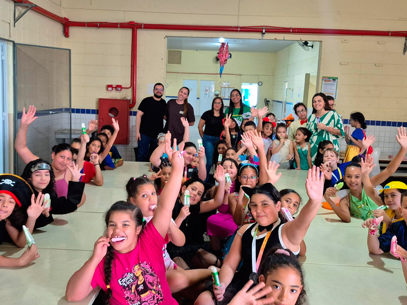 Alunos da rede municipal encerram semana especial com atividades recreativas