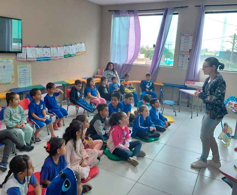Escolas municipais de Ibaté recebem atividades de prevenção em saúde bucal