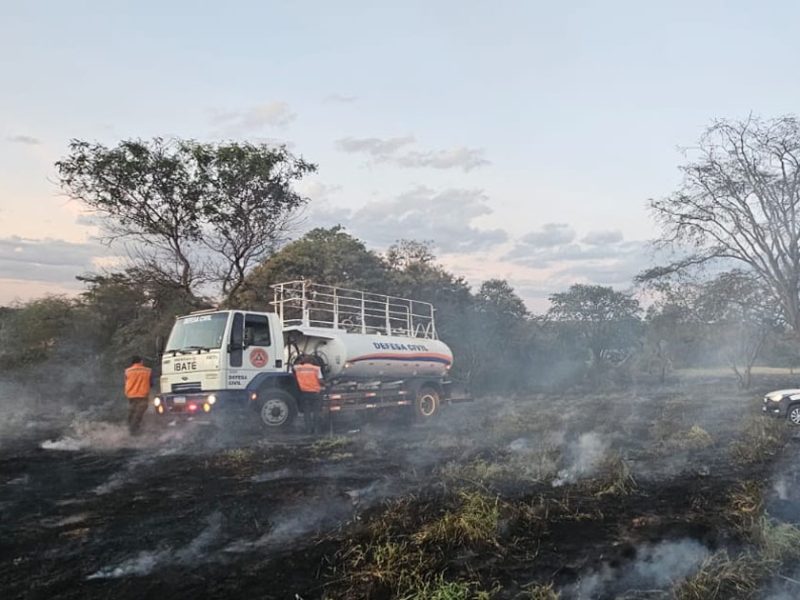 Defesa Civil atua em ocorrências de incêndio