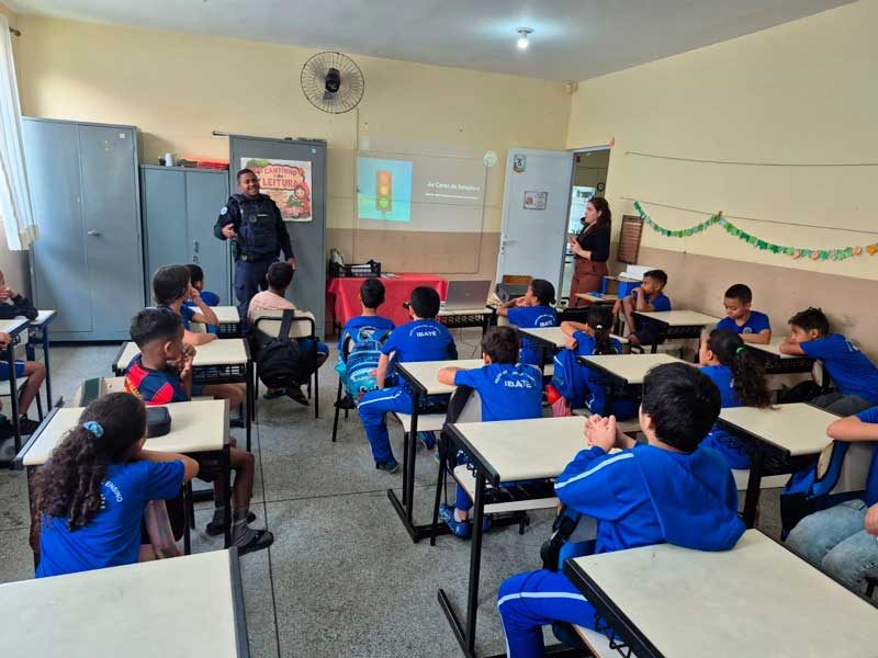 Semana Nacional do Trânsito em Ibaté promove palestras e ações educativas nas escolas